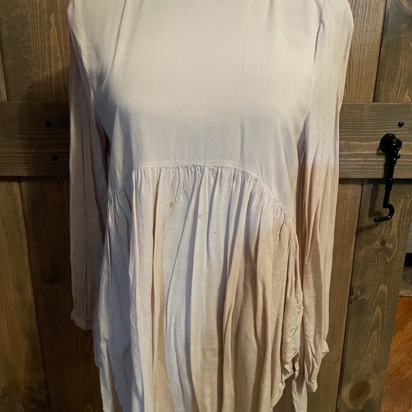 Cooperative Cream Colored Baby Doll Dress/Tunic - Picture 2 of 4